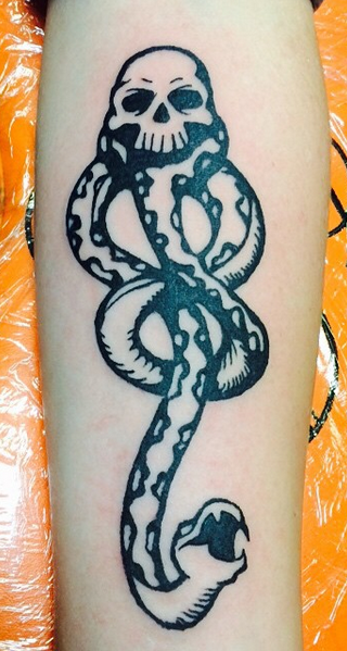 Death Eater Tattoo by Jaesun Duggan