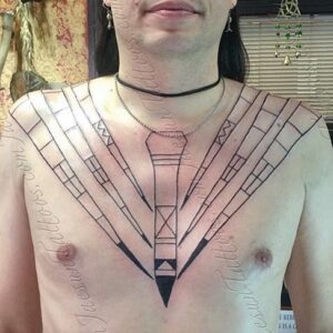 Traditional Osage Tattoo